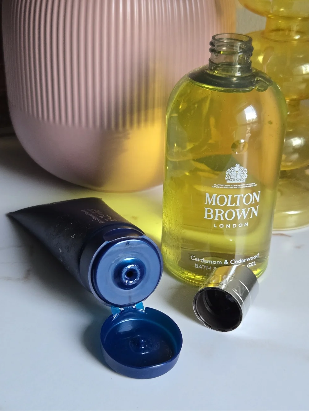 NEW Molton Brown London Body Shower Gel And Facewash Duo Set